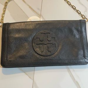 Tory Burch real leather clutch/ shoulder bag new without tags